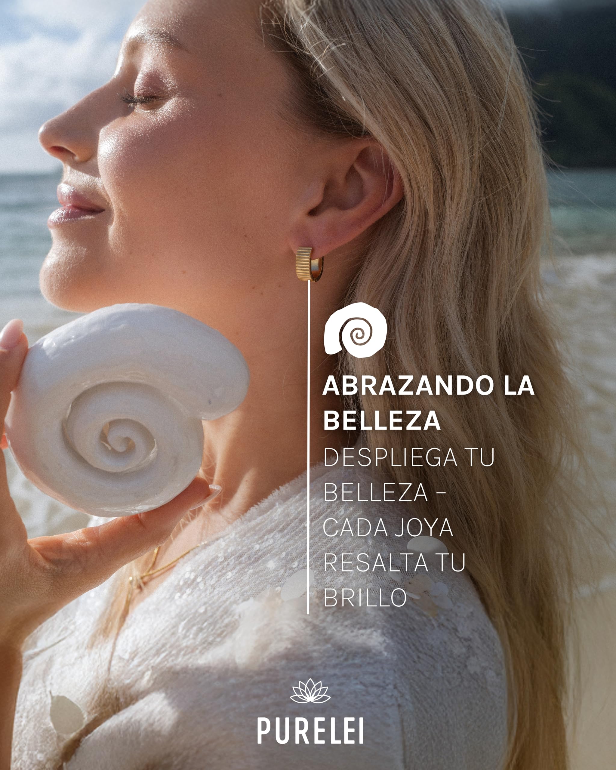 Purelei calendario adviento joyas 2025 (Oro) – 25 piezas exclusivas de joyería para cada ocasión – Calendario adviento mujer – Sostenible y reutilizable – Calendario joyas estético