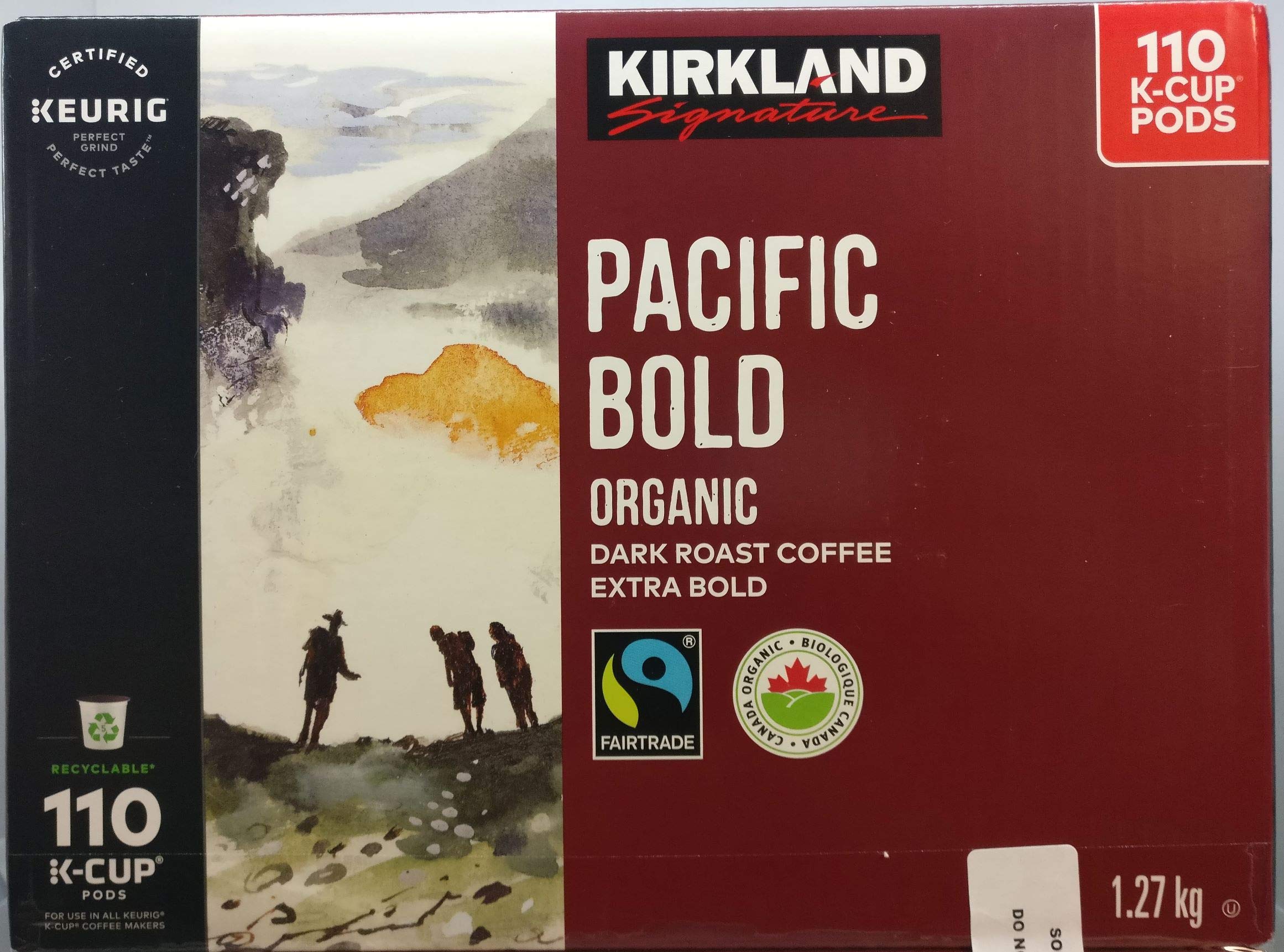 Amazon.com: Kirkland Pacific Bold K-Cups, 110 Count, (Imported
