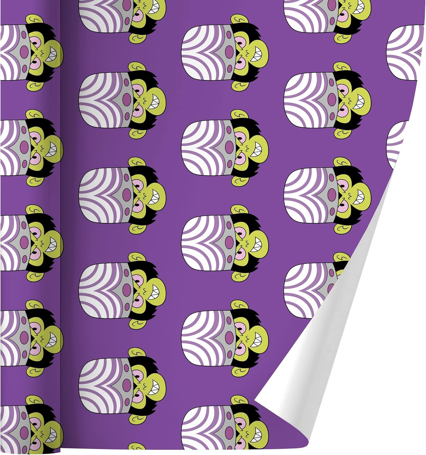 GRAPHICS & MORE Powerpuff Girls Mojo Jojo Head Gift Wrap Wrapping Paper Rolls