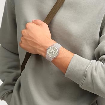 Amazon.com: Swatch New Gent Biosourced Unisex Watch Casual Polymer