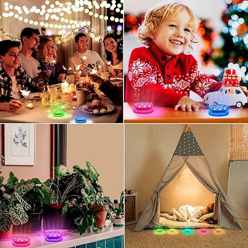 Miniatura 8 de LOFTEK Luces LED sumergibles con mando a distancia, imán, ventosa, 13 luces LED superbrillantes subacuáticas, hasta 20 metros, IP68 impermeable a