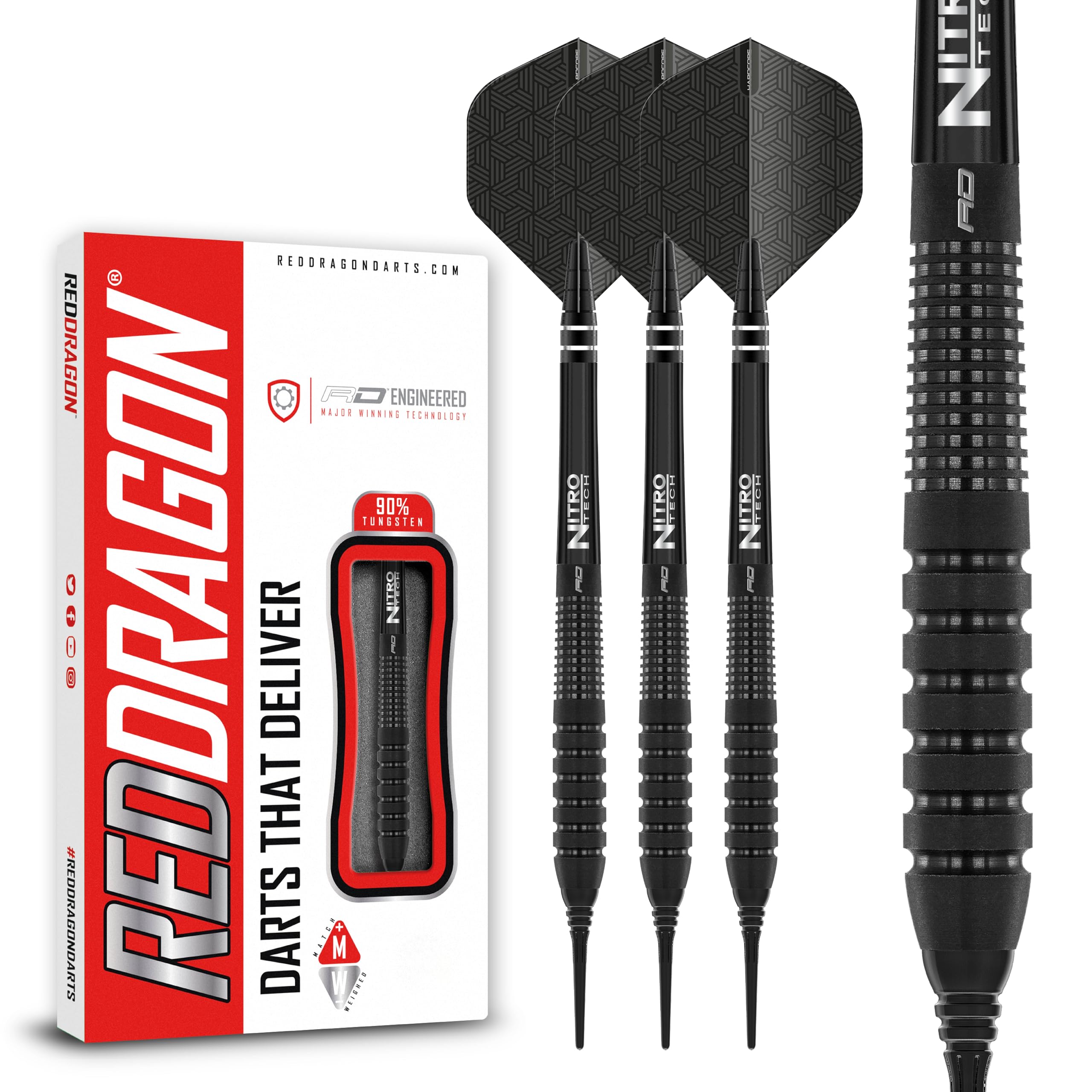 RED DRAGON Phantom ファントム スティールダーツ Red Dragon Phantom Bomb 90% Soft Tip : Amazon.nl: Sports & Outdoors