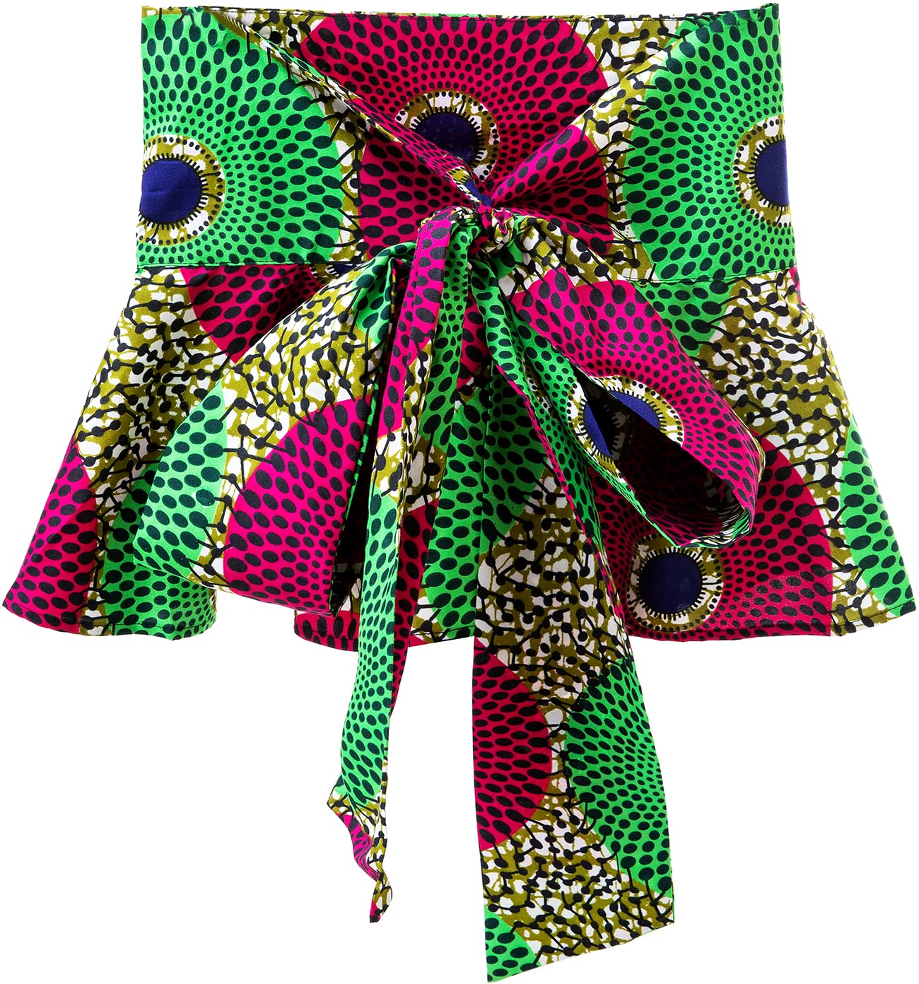 SHENBOLEN Women African Print Dashiki Tradition Waist Belts One Size