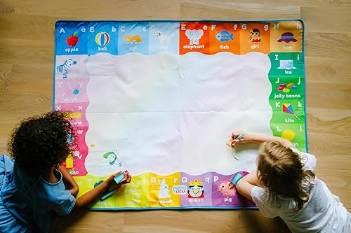 Miniatura 4 de Chuckle & Roar - Alfombrilla para garabatos - Diversión con acuarelas - Arte y manualidades sin desorden - Ideal para niños pequeños