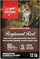 Vista 10 de ORIJEN Fit & Trim - Comida seca para gatos sin granos, altas proteínas, premium, bolsa de 7 libras