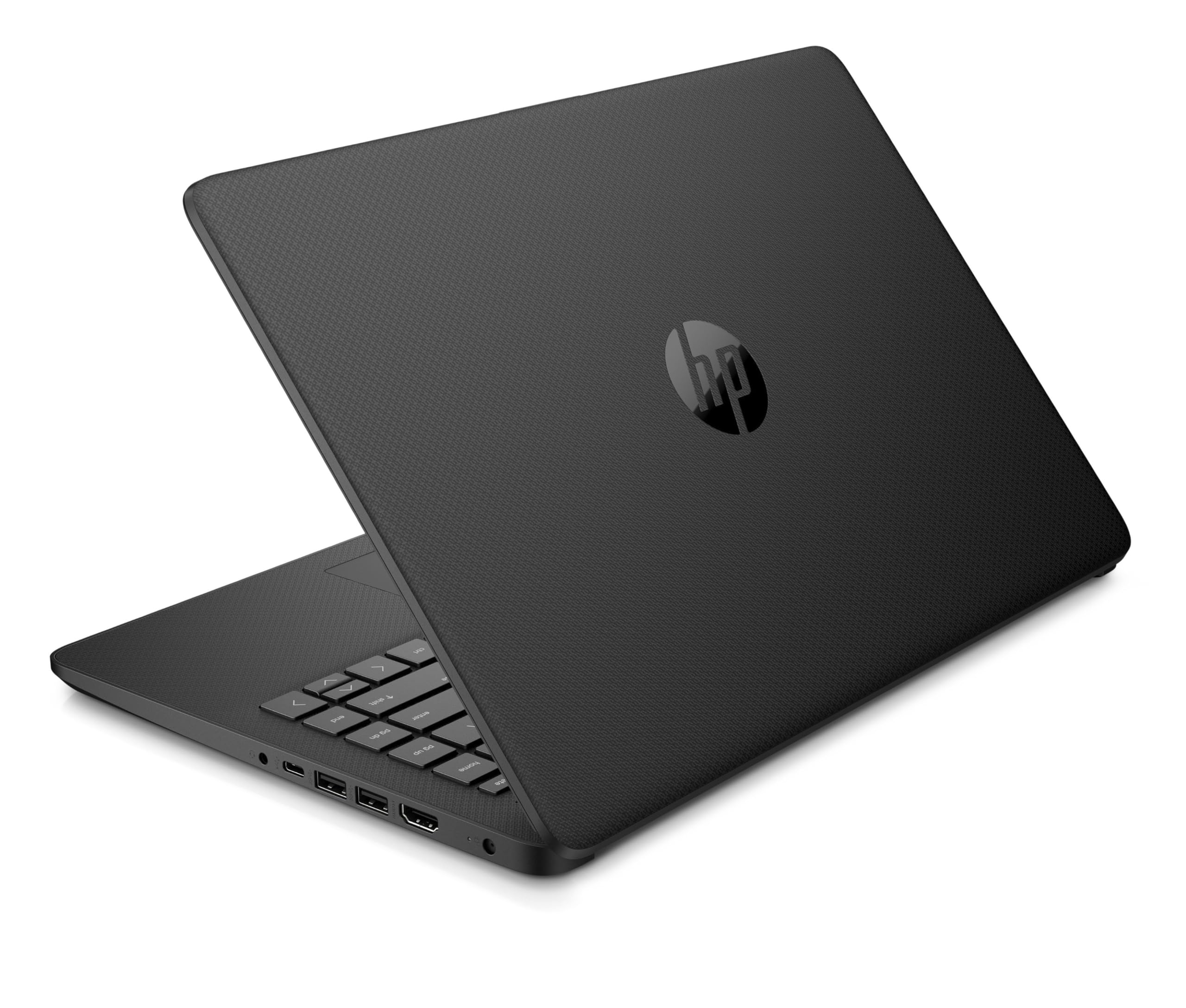 HP Stream 14" Laptop | Intel N4120 Processor | 4 GB RAM | 64 GB eMMC | Intel UHD Graphics | HD Display | Dual Speakers | Microsoft 365 Personal 12 month included | Win 11 | Jet Black | 14s-dq0000sa — view 12