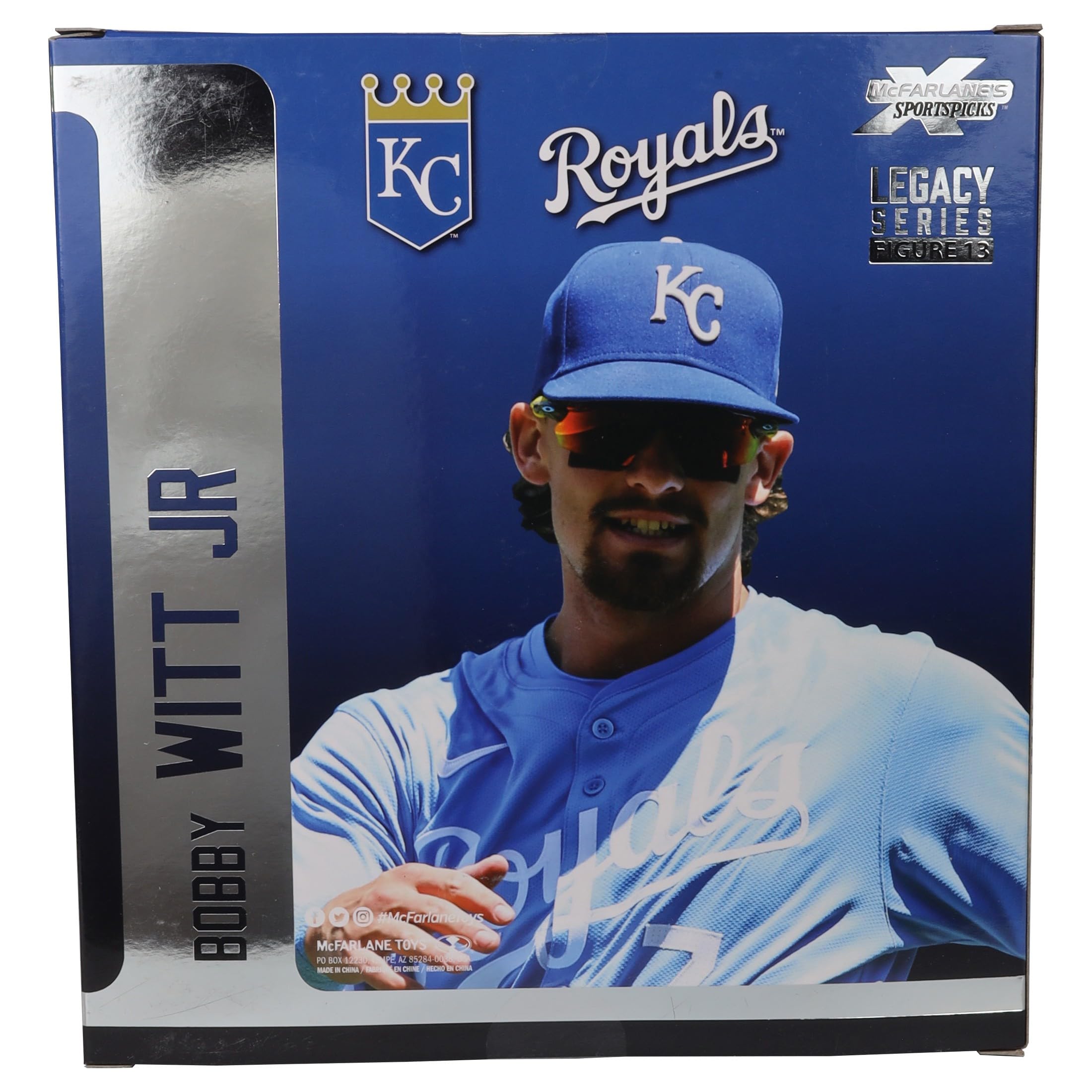マクファーレン MLB 2025 ボビー・ウィット jr./ロイヤルズ Amazon.com: Bobby WITT Jr. (Kansas City Royals) McFarlane