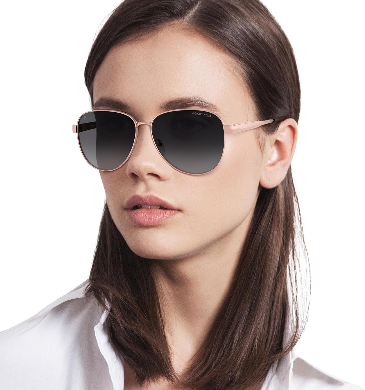 Michael Kors womens Mk1160 Biarritz Aviator Sunglasses
