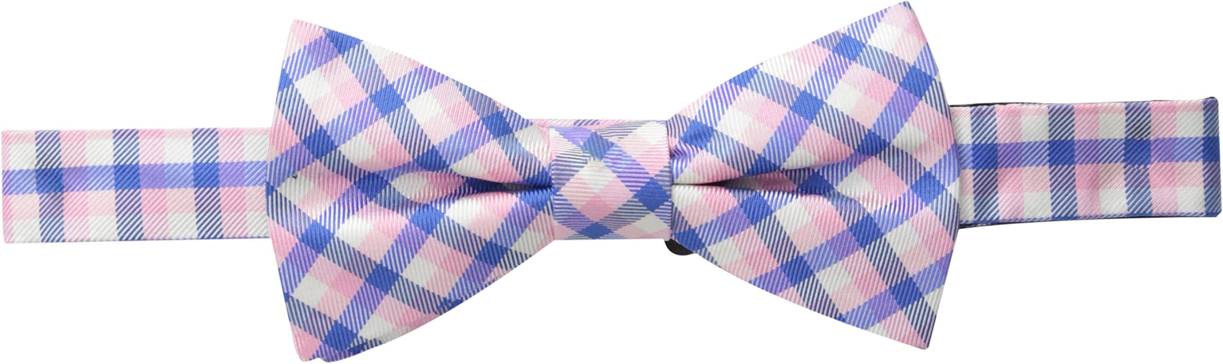 Tommy Hilfiger Men's Micro Gingham Pre-Tied Bow Tie