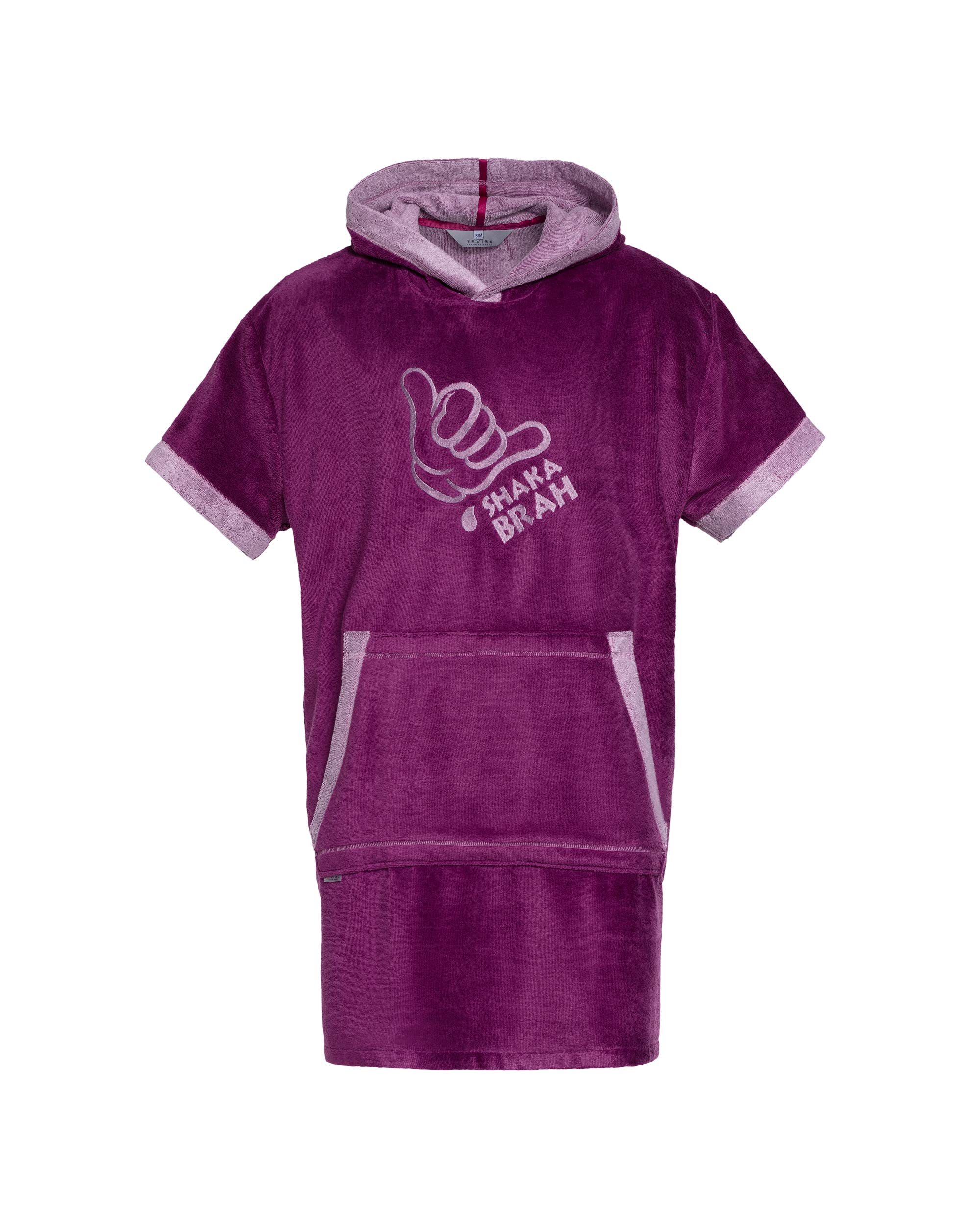 Revise RE-852 Poncho mit Kapuze – Bademantel – Badetuch – Poncho handtuch - Damen Herren Kinder - mit Bambusfaser