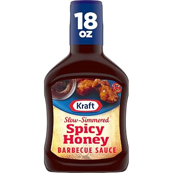 Kraft Spicy Honey BBQ Sauce 18 oz Bottle