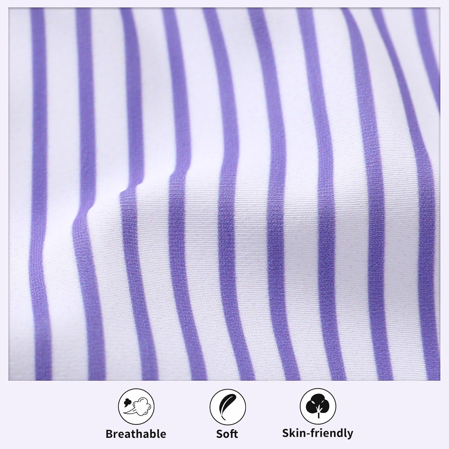 HAPPYMA Baby Swimsuit Toddler Girl Bathing Suit Summer Stripe Bikini Set Beach Two Piece Swim Wear - Image 5