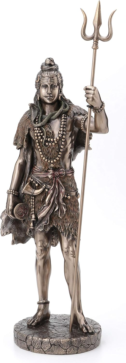 Veronese Design Shiva Standing Statue Sculpture 20.8" Tall