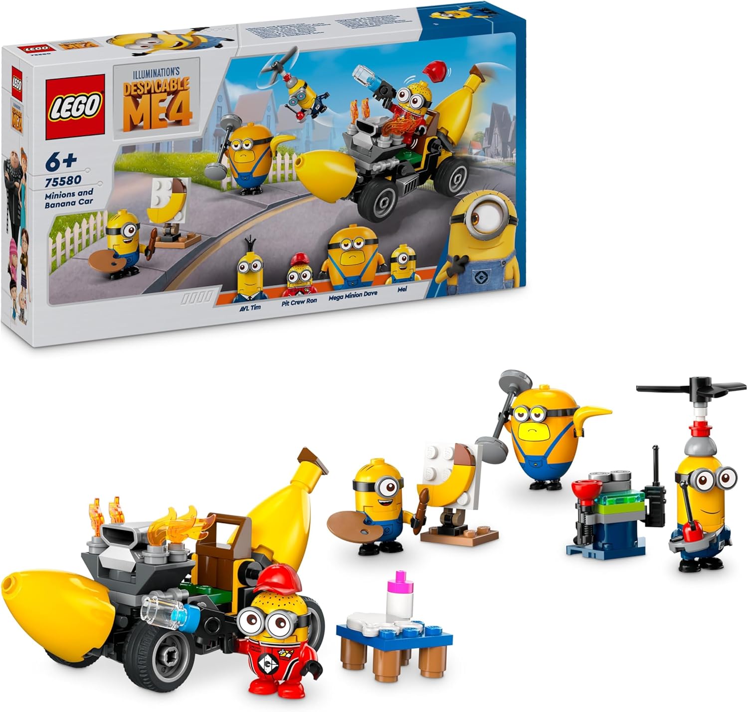 LEGO Moi, Moche et Méchant Les Minions la Voiture-Banane