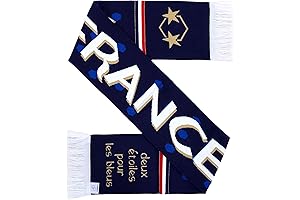 France Soccer Scarf: National Soccer High-Definition HD Knit