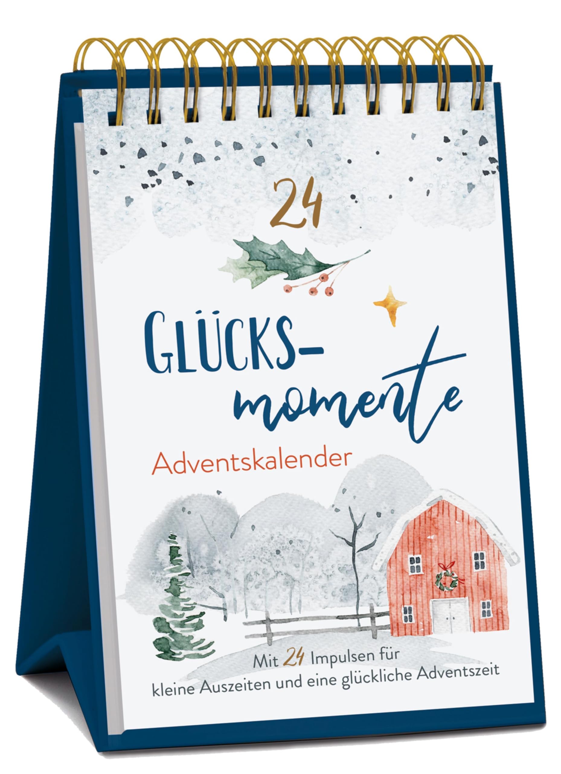 Korsch Verlag Tisch-Adventskalender »24 Glücksmomente«