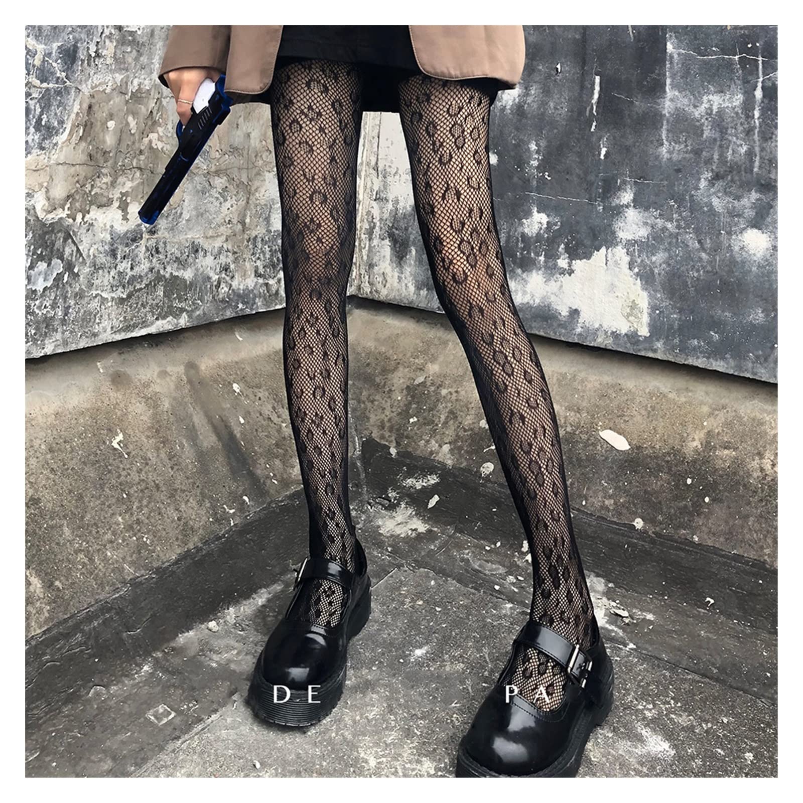 jjgirls  パンスト Amazon.co.jp: 女子 穴あきタイツ スパイダー網タイツ パンスト パンスト タイト ダークストッキング (Color : As  image7, Size : One Size) : ファッション