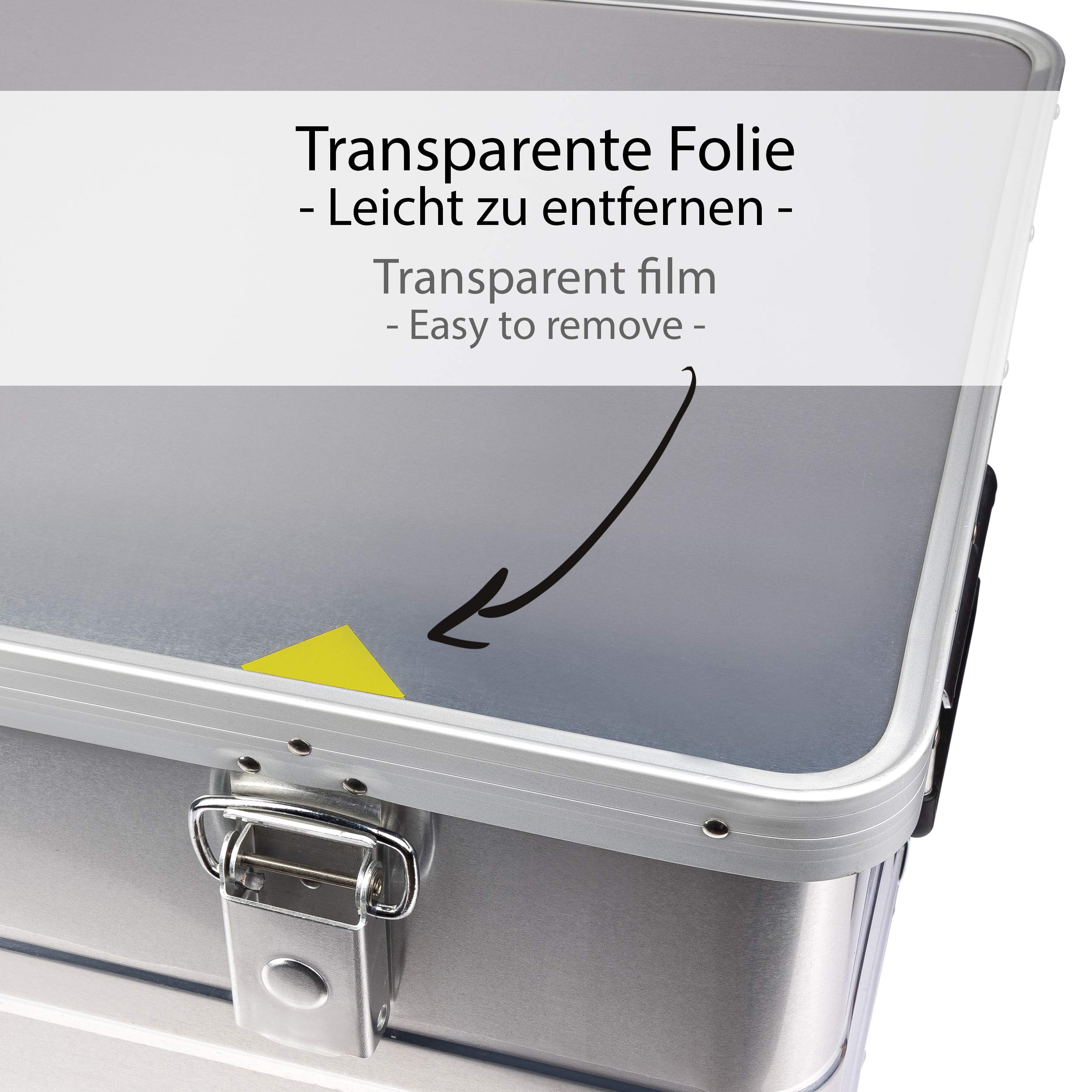 ONVAYA Alubox 3er Set stapelbar | Alukisten mit Deckel | Transportkiste | Aluminiumkiste | Aluminiumbox | ONVAYA Alubox 3er Set stapelbar | Alukisten mit Deckel | Transportkiste | Aluminiumkiste | Aluminiumbox