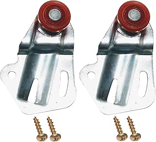 Bypass Door Hanger, Universal, 3/4-In. Wheel, 3/8-In. Offset
