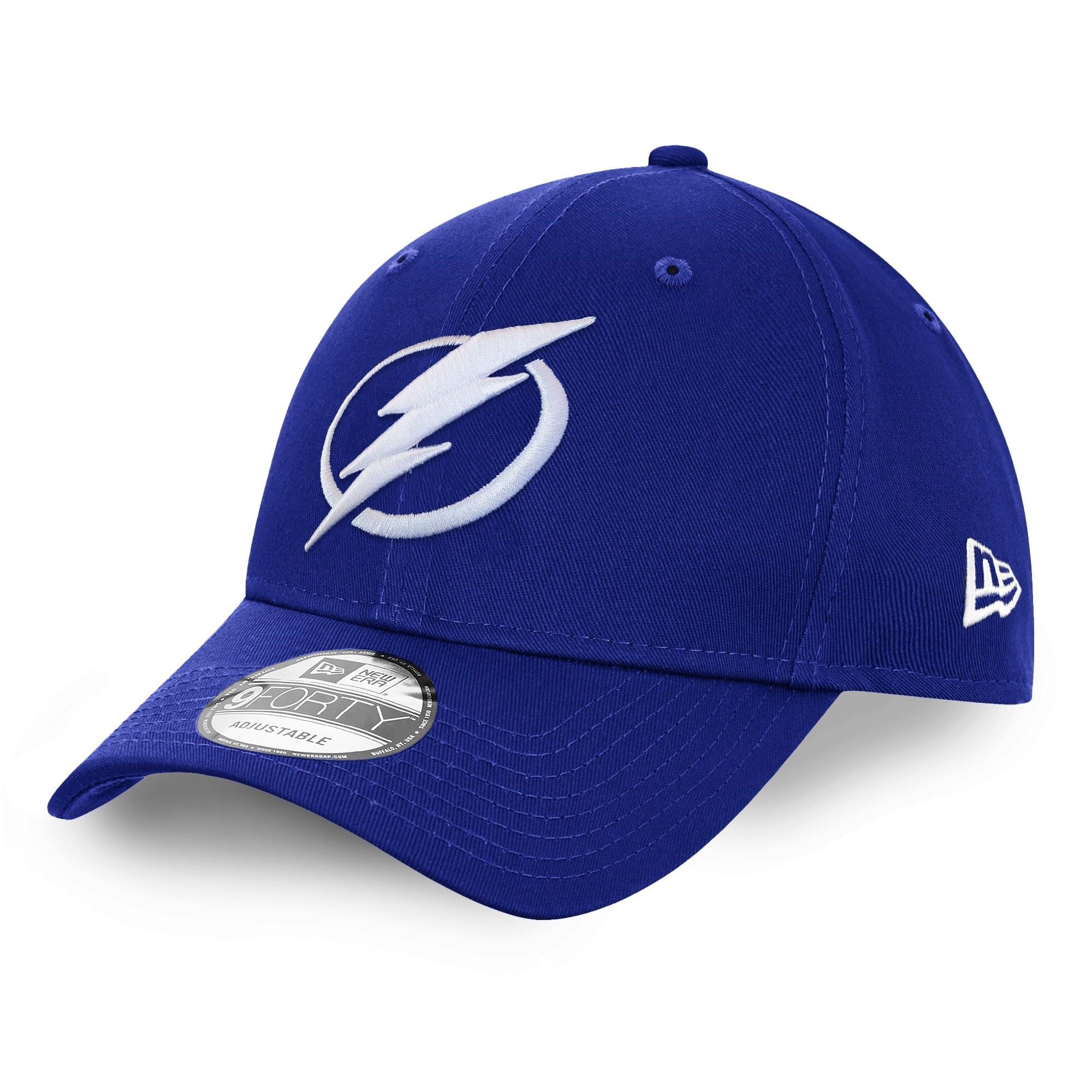 New Era Unisex Tampa Bay Lightning #36206 Tampa Bay Lightning Nhl Injection Blue 9Forty Adjustable Snapback Cap