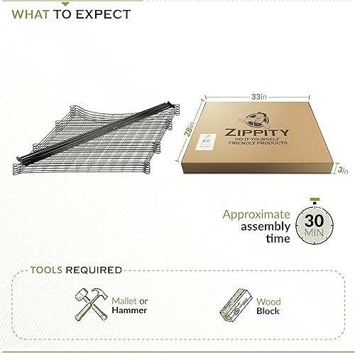 Miniatura 7 de WamBam Fence Zippity Valla de jardín