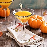 Vista 5 de Agitadores de café y cócteles, palitos de plástico reutilizables para bebidas, 24 palitos de swizzle, uso como adorno de cóctel o mezcladores