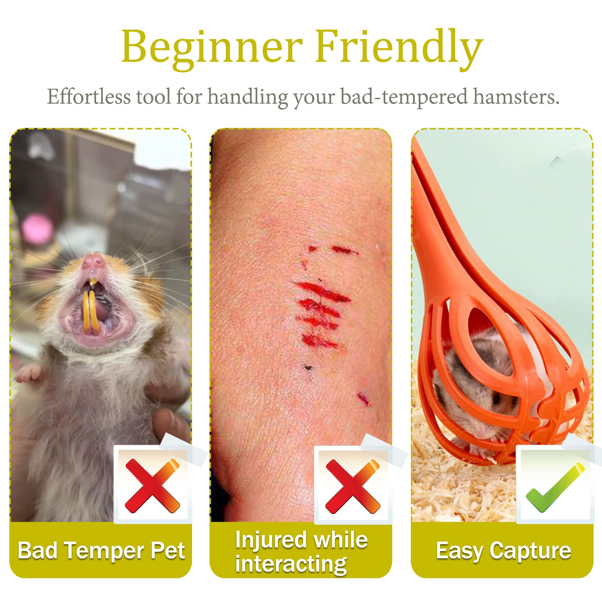 Snapklik.com : KUNBEIEN Hamster Clip - Quick Capture Tool For Bad ...