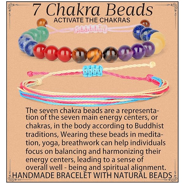 LPBeads Handmade Size Adjustable Natural Stone Bracelet