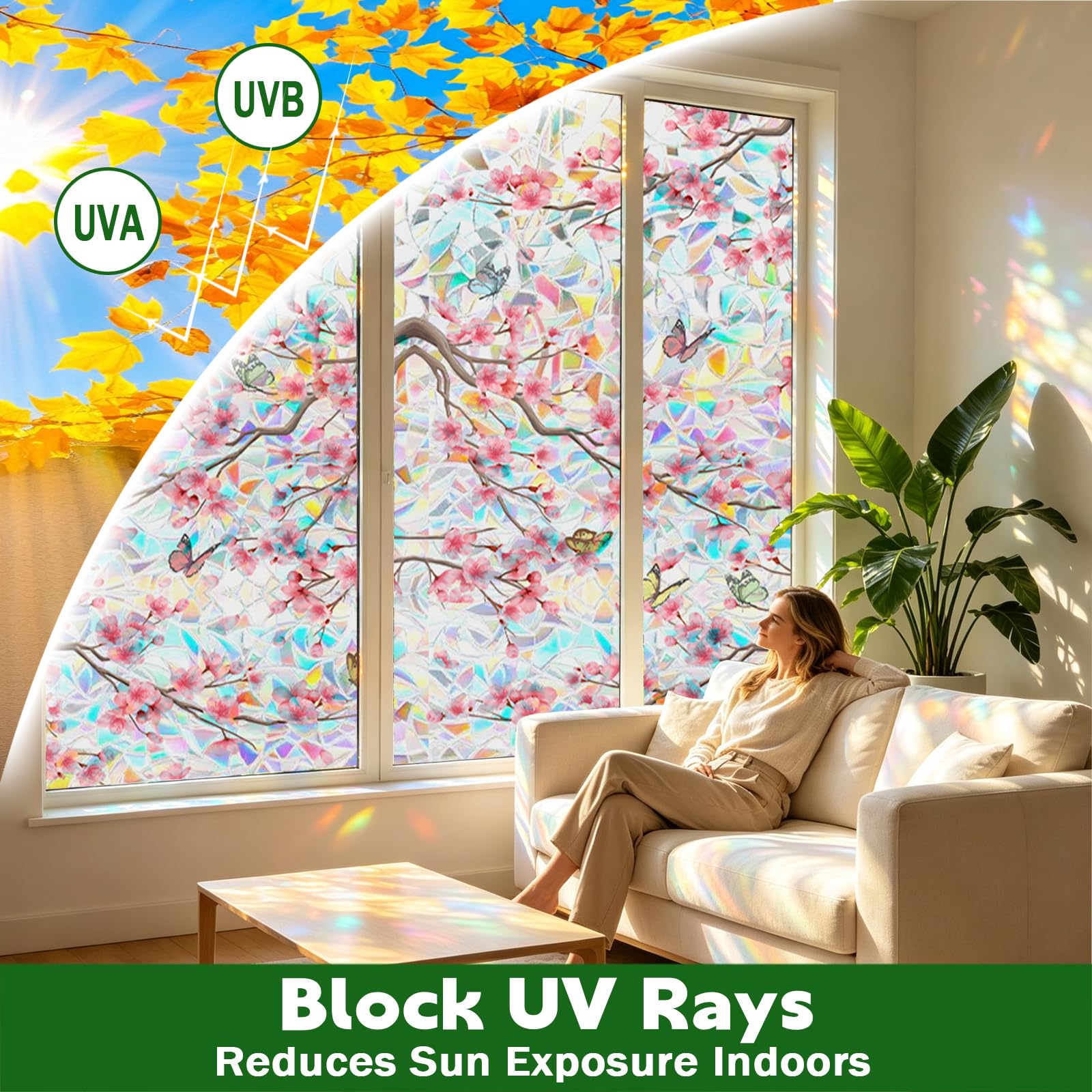 Vinilo para Ventana Privacidad Antiestático 50x550cm G