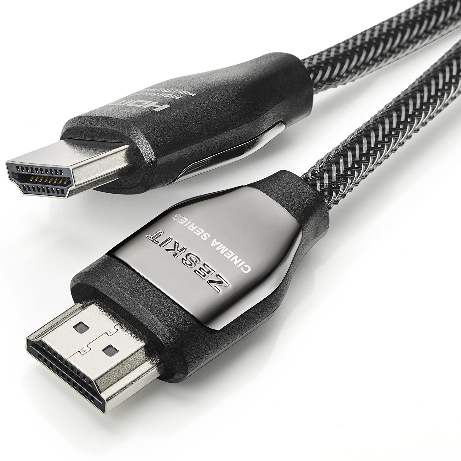 HDMIケーブル 1m YDC-H10D(K) BLUEVALUE HDMIケーブル プレミアムHDMI 4K/60Hz スリム 1m 黒 ECDH