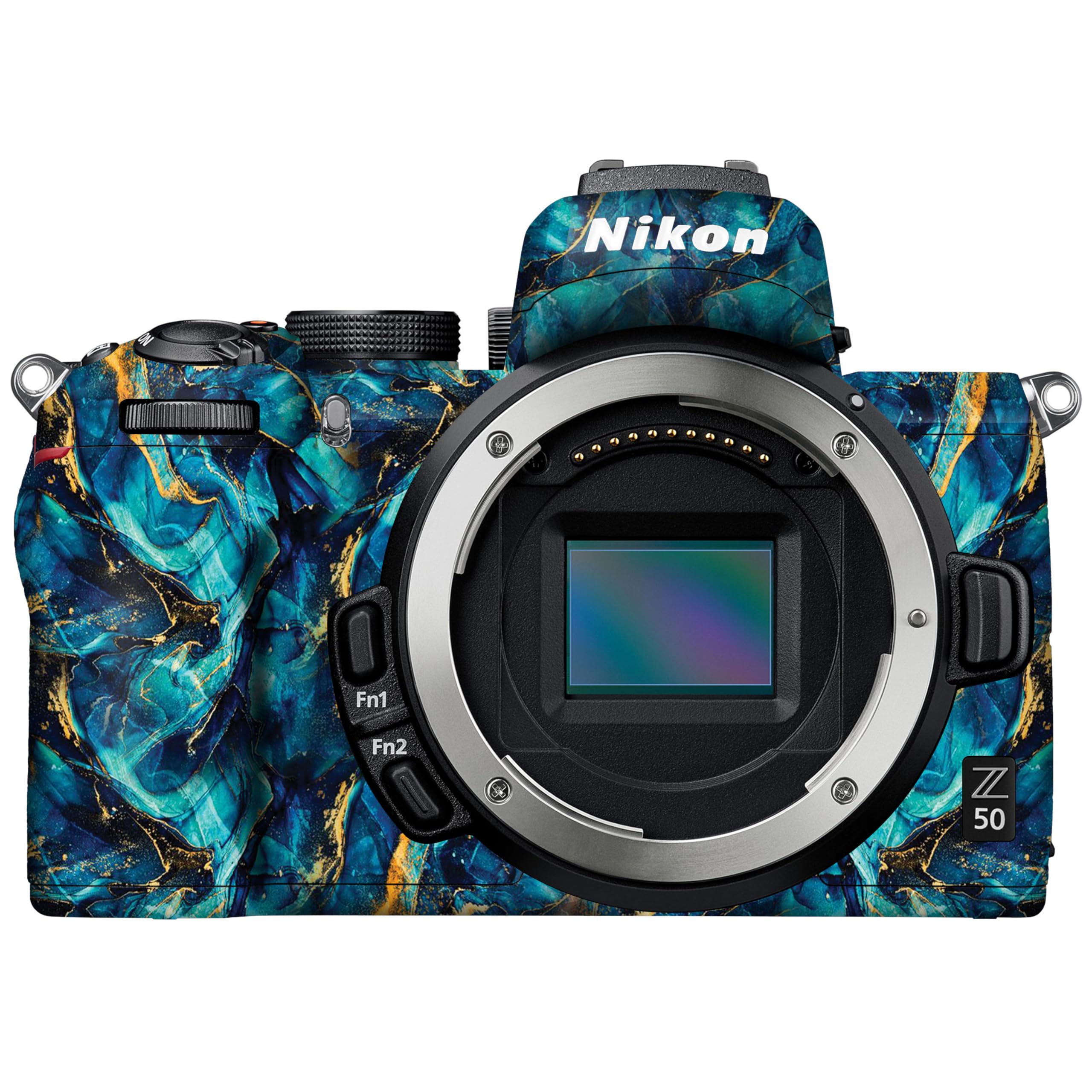 WRAPTURE. DSLR Camera Skin for Nikon Z50 – Premium Vinyl Wrap | Scratchproof, Bubble-Free, No-Residue Protective Cover | Custom Fit Mirrorless Camera Skin – Model HDCS014-image-34