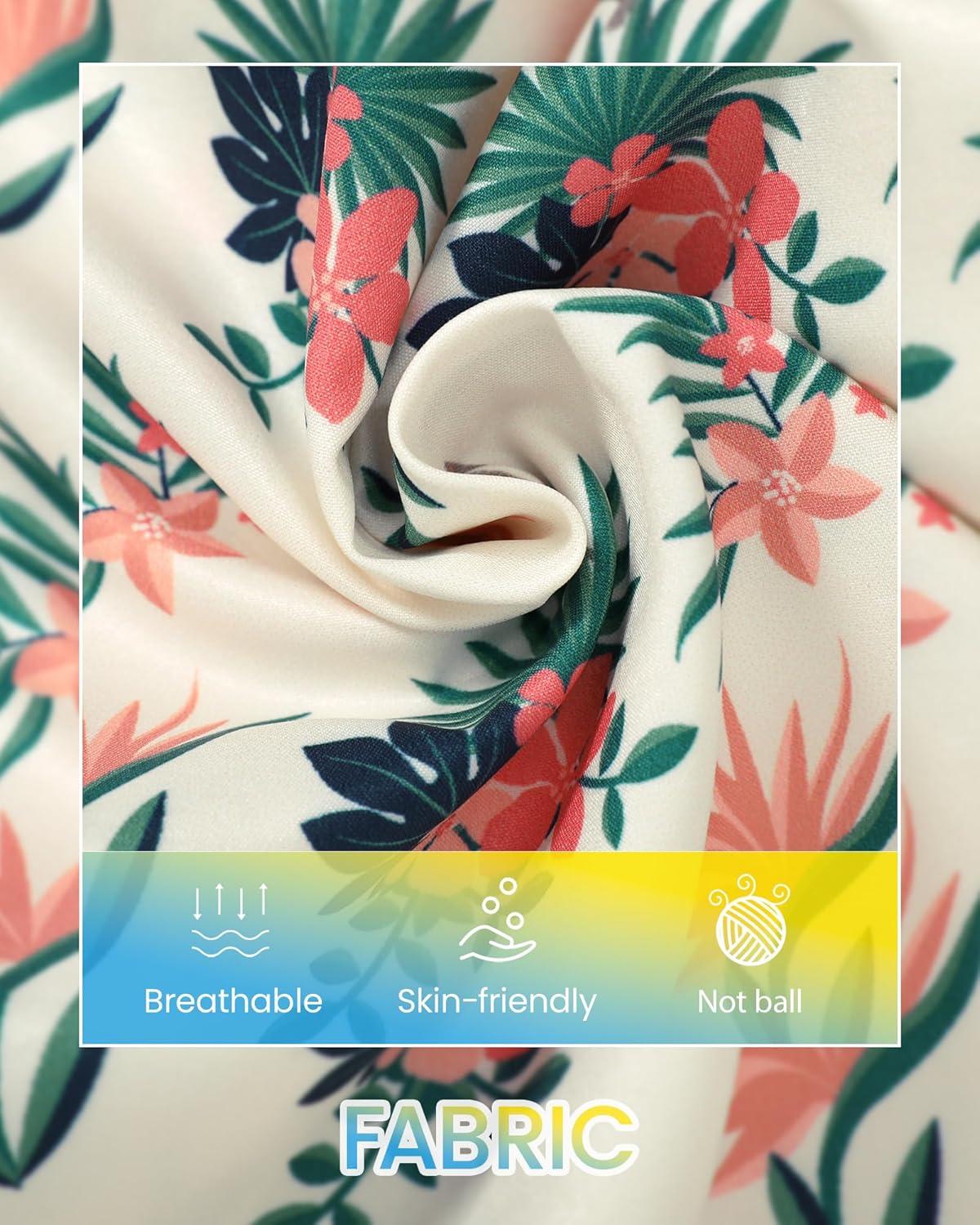 ZOEREA Toddler Baby Boy Clothes Hawaiian Outfit Shorts Sets Printed Button Down Shirt and Shorts Summer Beach Clothes 1-5T - Image 4