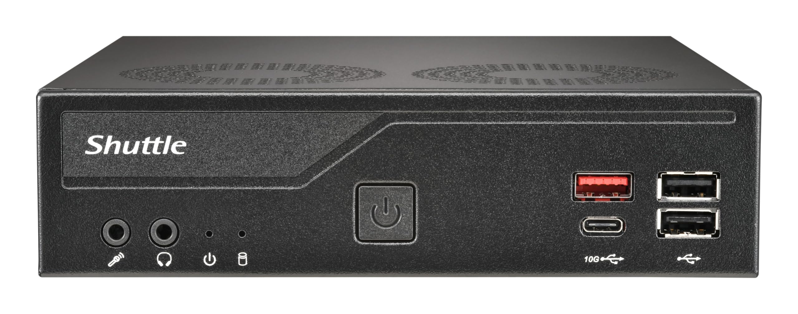 Shuttle Slim Pc Barebone Dh810 Lga1851 24/7 2x Lan Hdmi 2.1 Dp UsB-C 120w (piB-Dh810001)