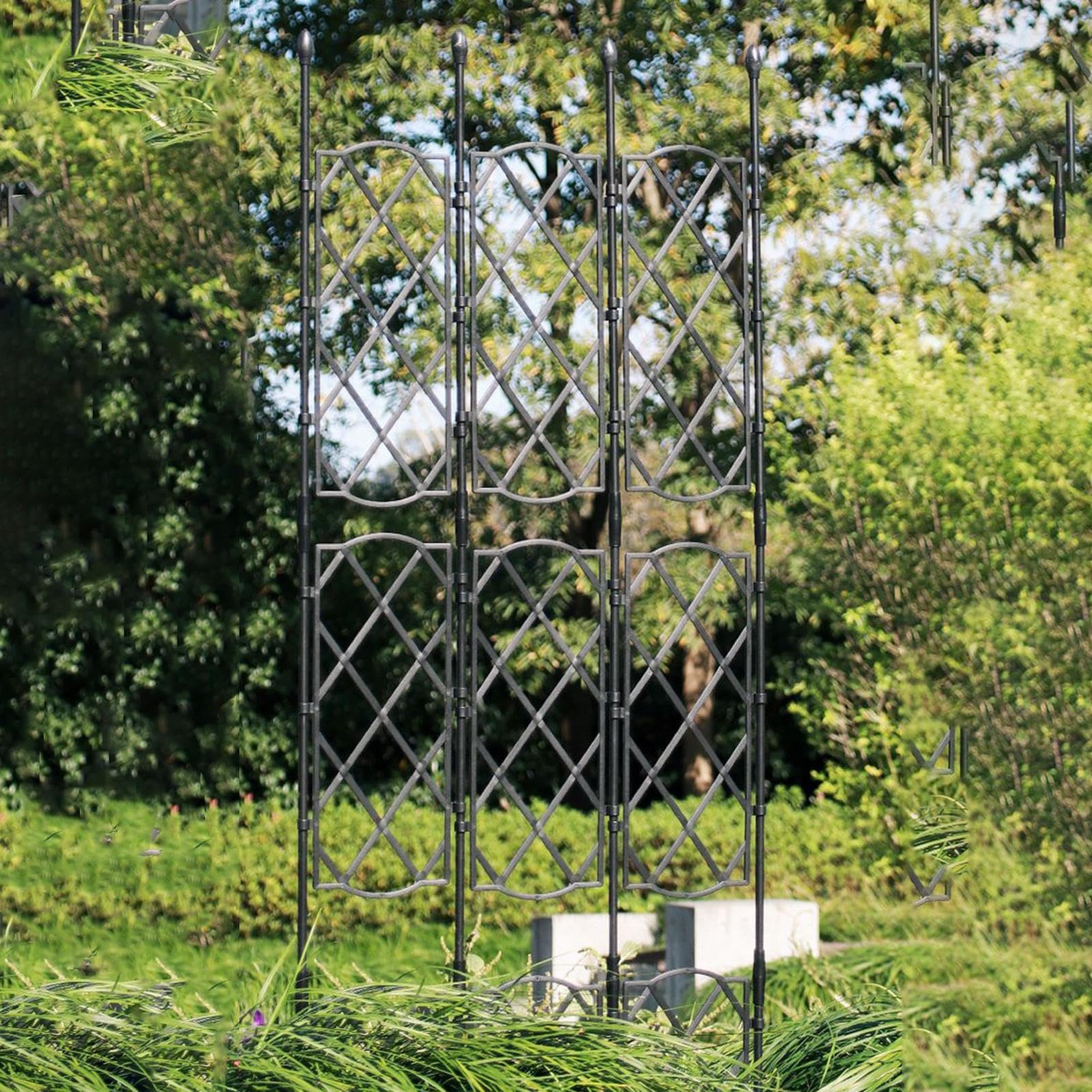 Pflanzen-Rankgitter für den Innenbereich, Zimmerpflanzen, Obelisk | Strukturen – Topfpflanzen-Rankgitter für den Innenbereich, für Gurken, Bohnen, Kürbis, Früchte, Reben
