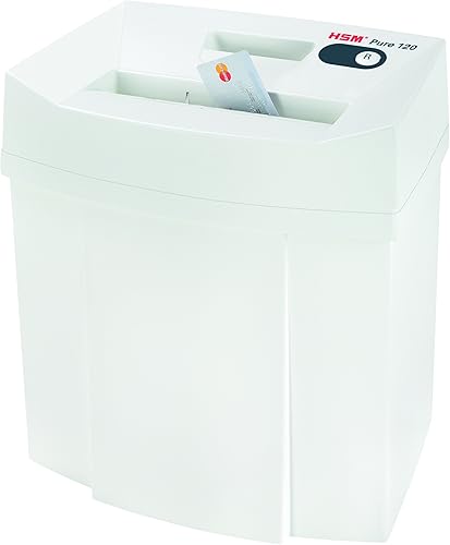 Miniatura 4 de HSM Trituradora pura de corte cruzado de 120c tritura hasta 7 hojas capacidad de 5.3 galones