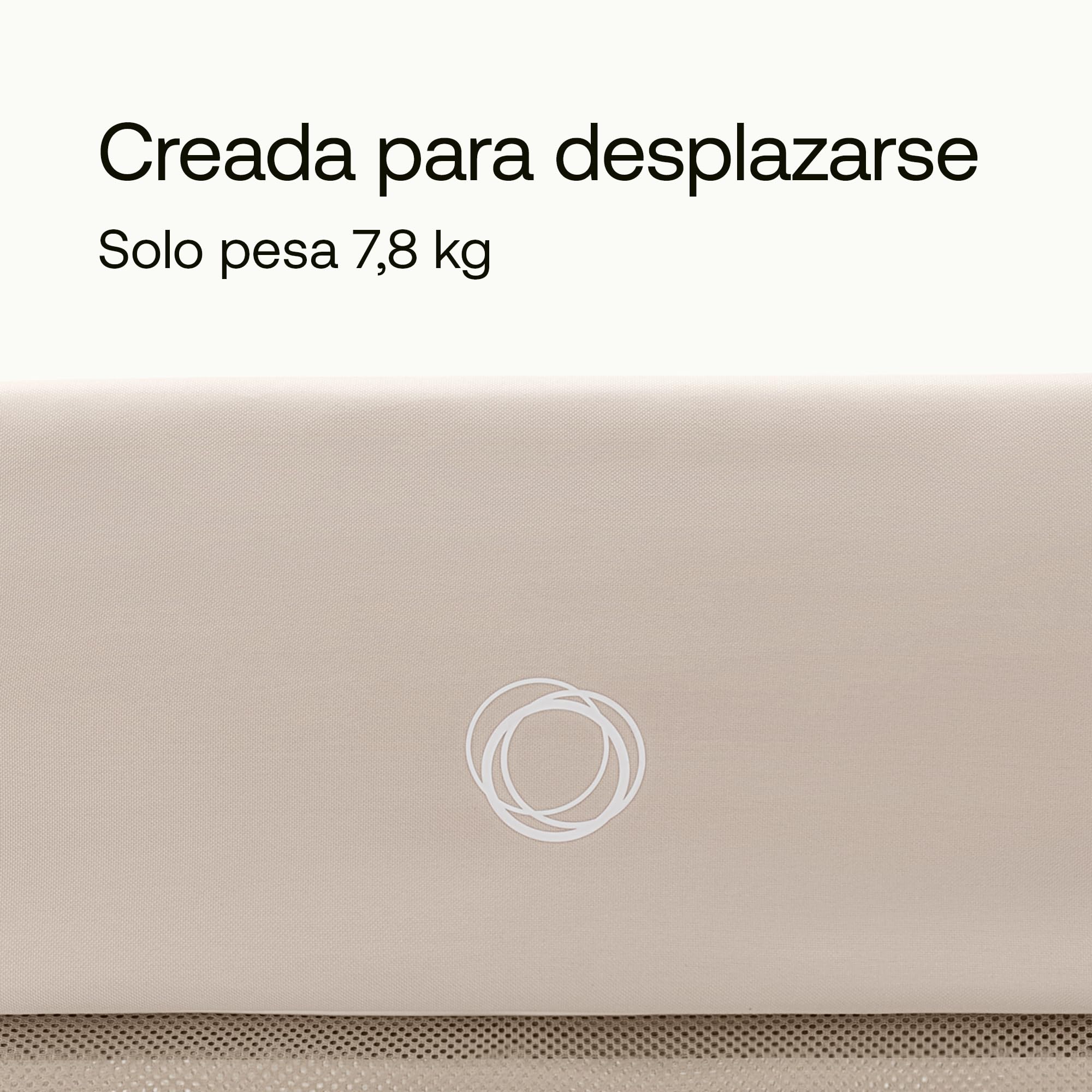 Bugaboo Stardust, 2 en 1: Parque Infantil Plegable y Cuna de Viaje compacta con colchón, desplegado en 1 Segundo, Bolsa de Transporte, Desde recién Nacidos hasta niños pequeños, Desert Taupe