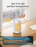 Vista 5 de DREO Space Heater, Portable Electric Heaters for Indoor Use with Thermostat and Remote, 2024 Upgraded, Digital Display, 12H Timer, 5 Mode, 1500W PTC
