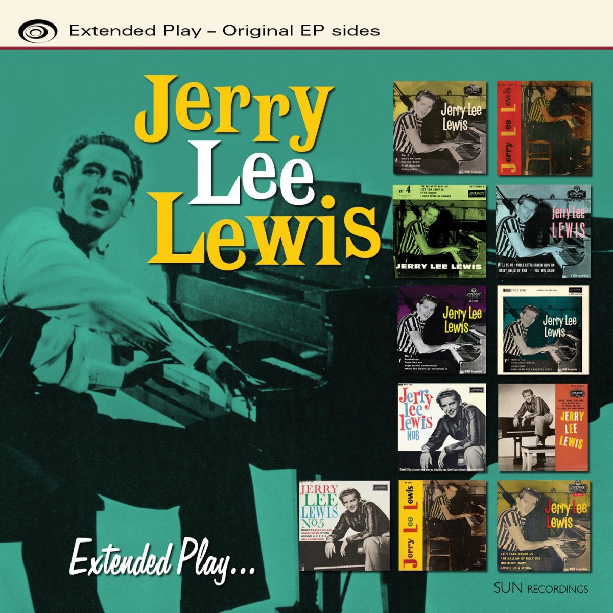 Jerry Lee Lewis  Extended Play CD – Original EP Sides Great Balls of Fire