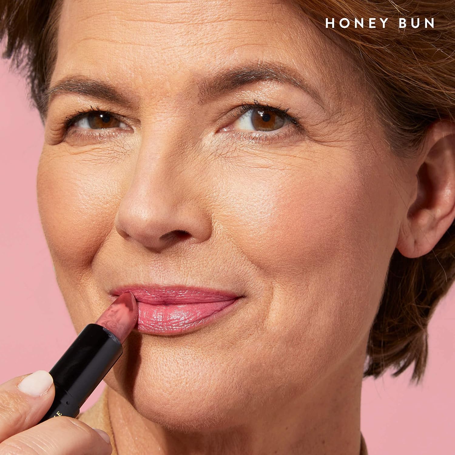 LAURA GELLER NEW YORK Italian Marble Sheer Lipstick - Honey Bun - Hydrating & Lightweight - Vitamin E & Caster Seed Oil - Cream Finish - Image 4