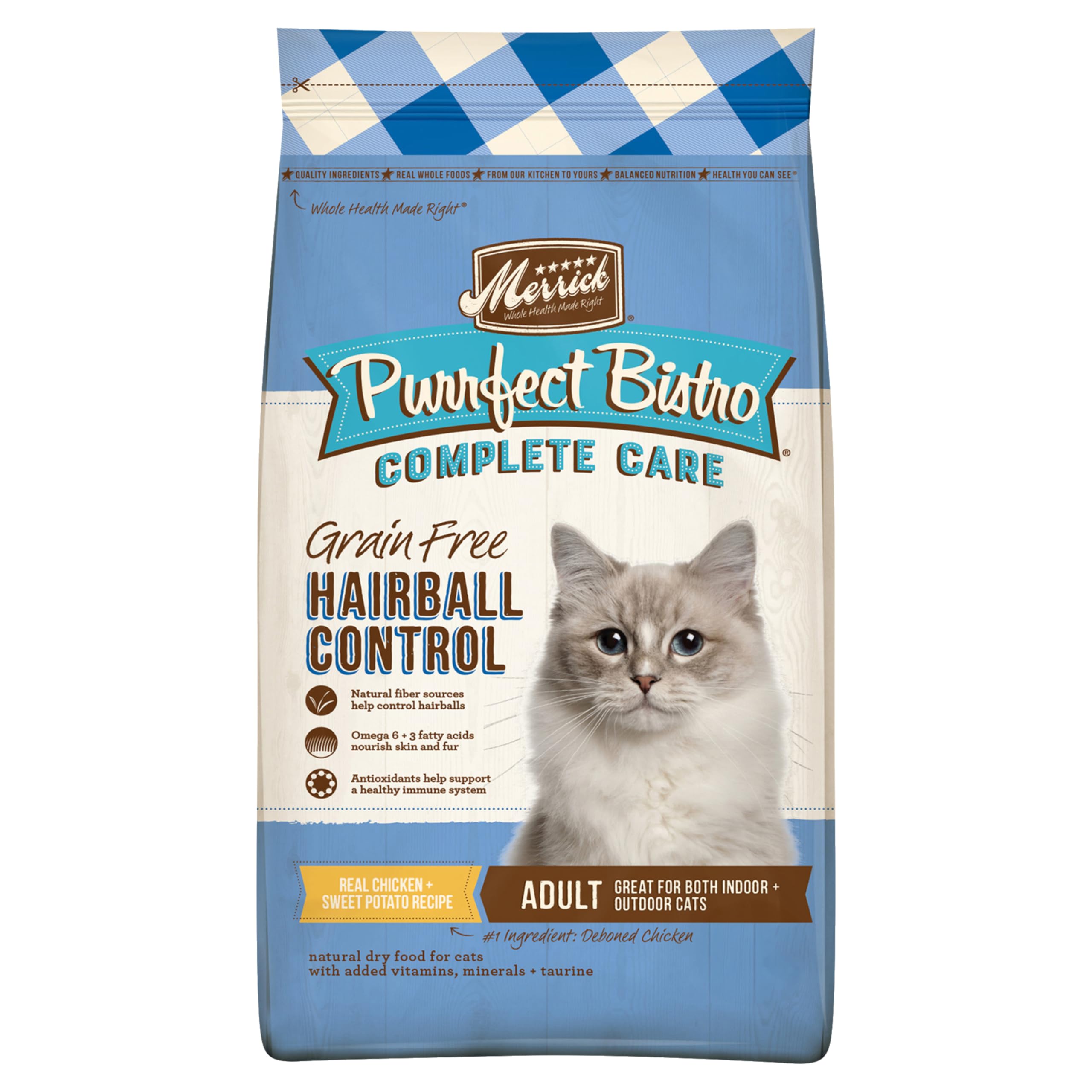 Merrick Purrfect Bistro Hairball Control Dry Cat Food