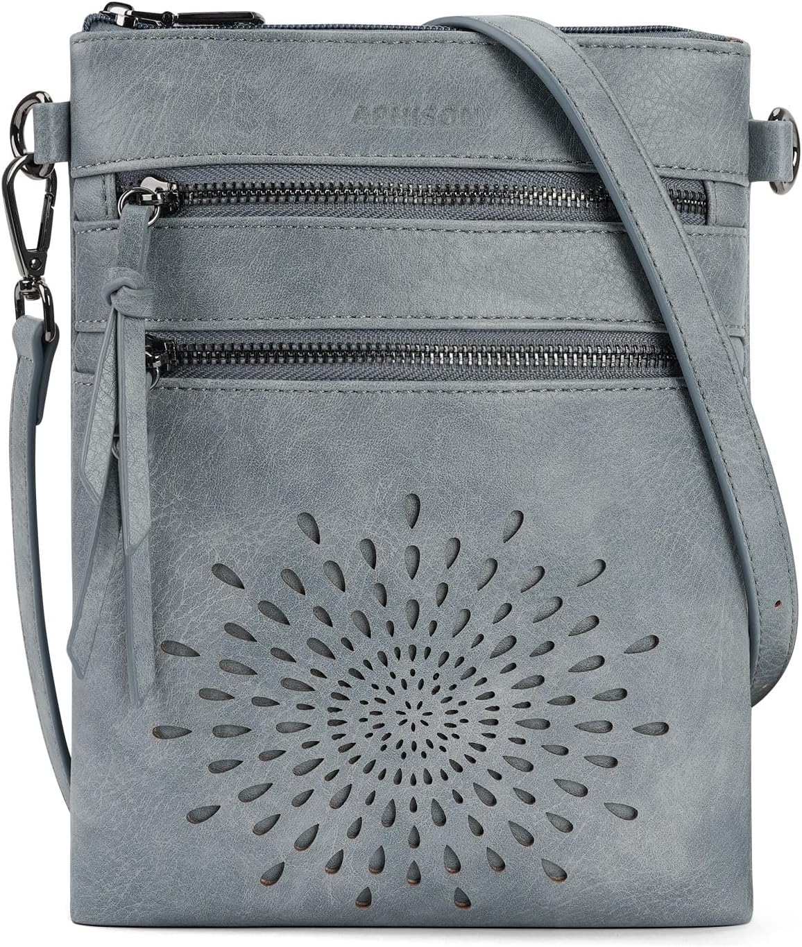 APHISON Crossbody purse for Women, Vegan Leather Sunflower Crossbody Phone Handbags with Adjustable Strap