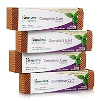 Vista 11 de Himalaya Botanique Complete Care - Pasta de dientes, a base de hierbas, sabor a canela, combate la placa, refresca el aliento, sin flúor, sin