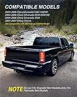 Vista 151 de Nilight Conjunto de faros delanteros Led DRL para Chevy Silverado Avalanche 2003 2004 2005 2006 Chevy Silverado Avalanche 1500 2500 3500/2007