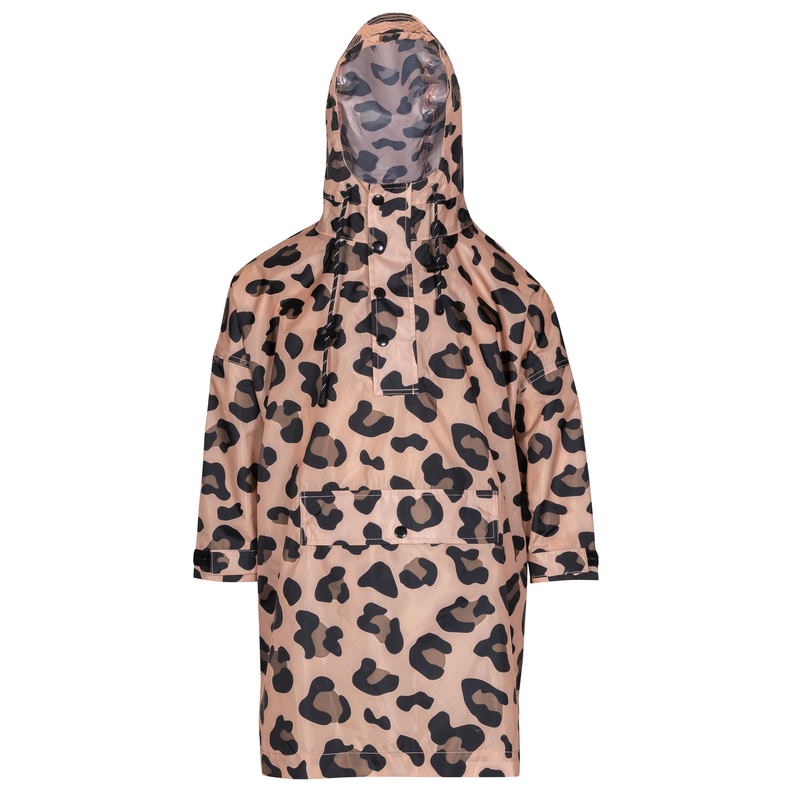 Rainkiss Poncho de pluie pour enfants - Imperméable - Sans PFAS - 100-120 cm - Rose - 100 % polyester recyclé - Design : Rose Panther