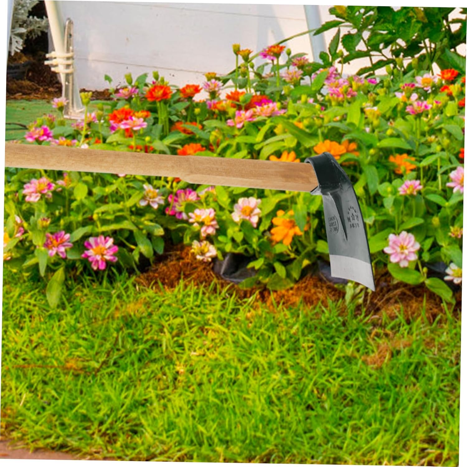 MERRYHAPY Lightweight Portable Hoe for Gardening Made of Stainless Steel Easy to Handle