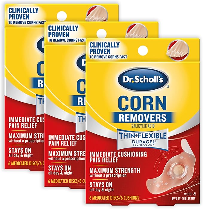 Dr. Scholl's Duragel Corn Remover 18 Count Amazon.ca Health