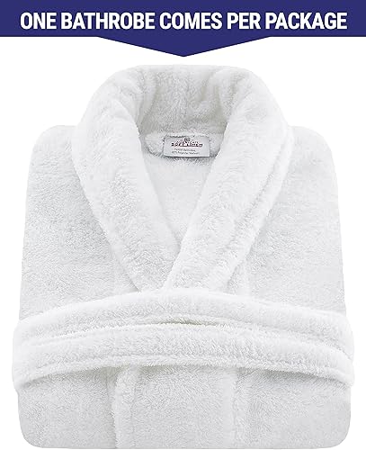 Miniatura 6 de American Soft Linen Paquete de bata unisex XL XXL y juego de toallas de 6 piezas