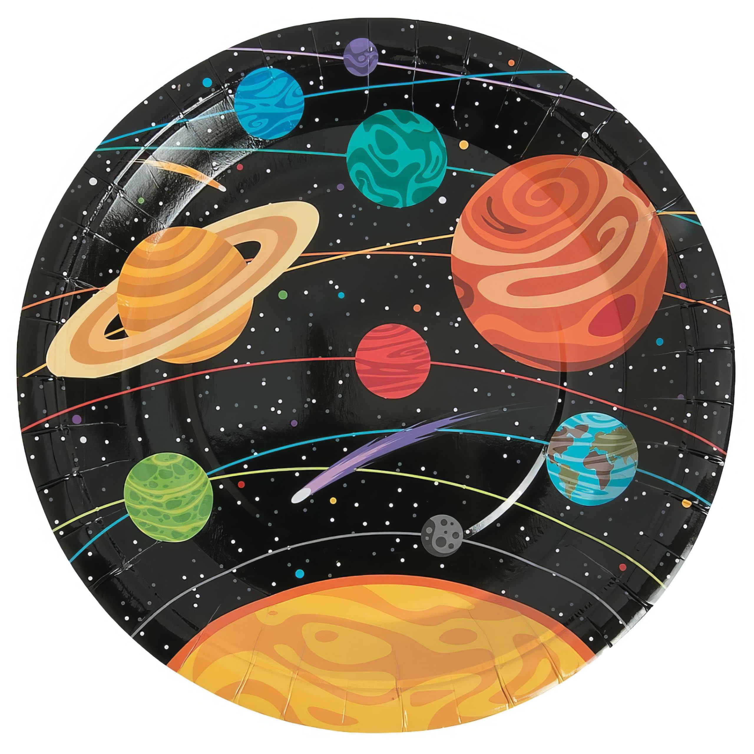 Amazon.com: Fun Express Multicolor Solar System Paper Dinner