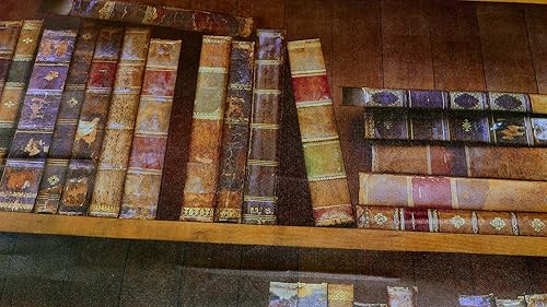 Miniatura 6 de Papel tapiz autoadhesivo para biblioteca de simulación, impermeable, a prueba de aceite, para decoración del hogar, 17.7 x 394 pulgadas