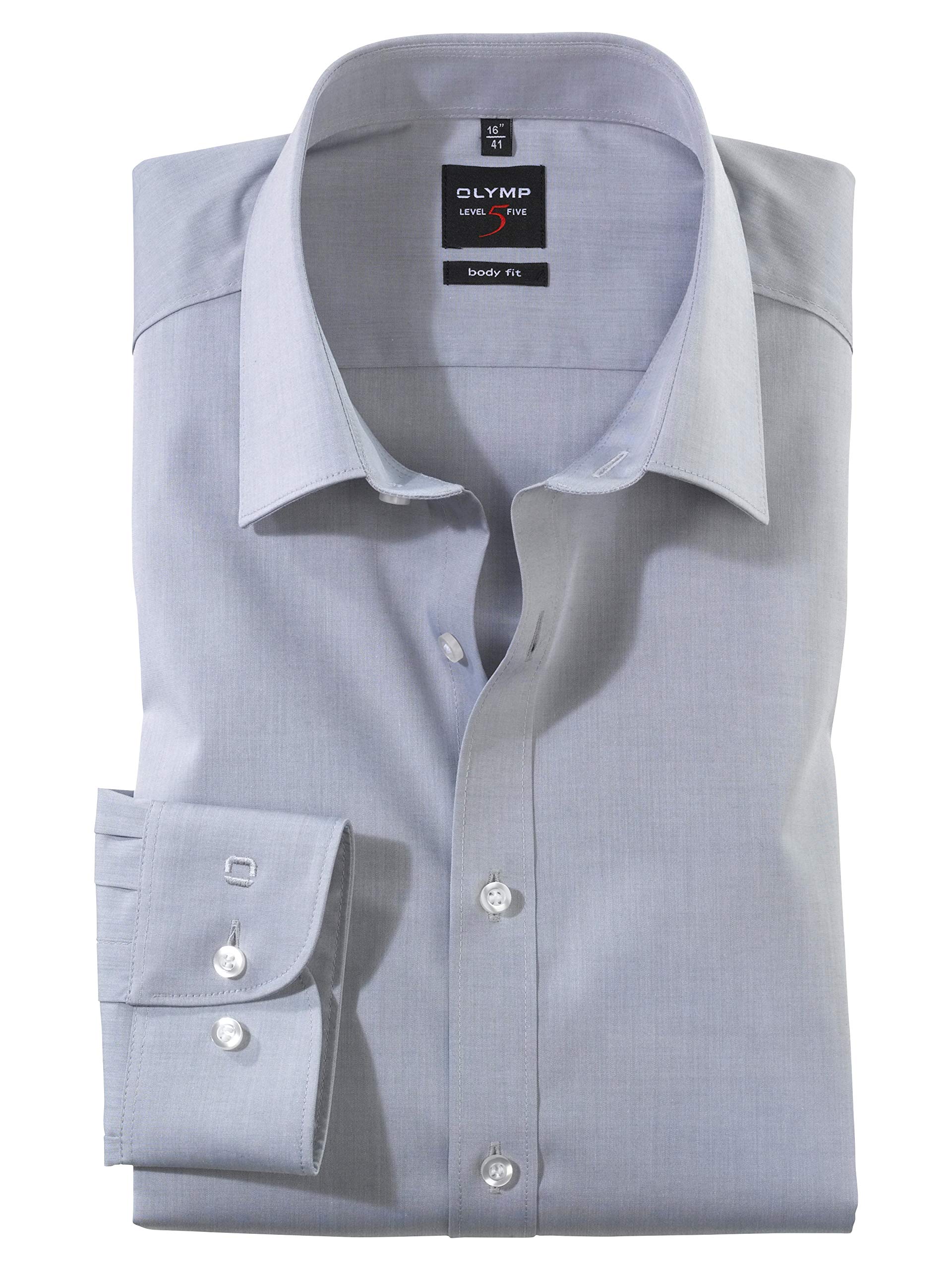 OLYMP Men's Herrenhemd_sml Shirts (Pack of 3)